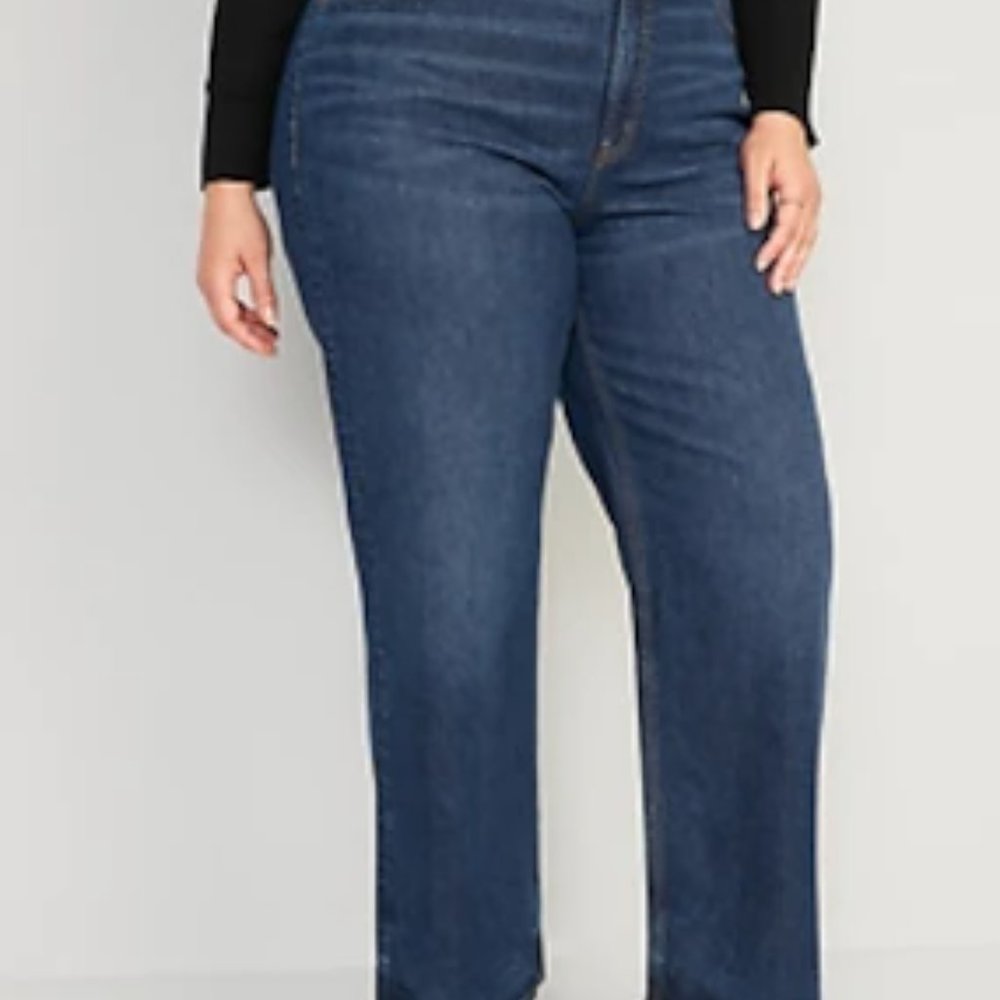 Old Navy flare denim jeans - 16 - dark blue